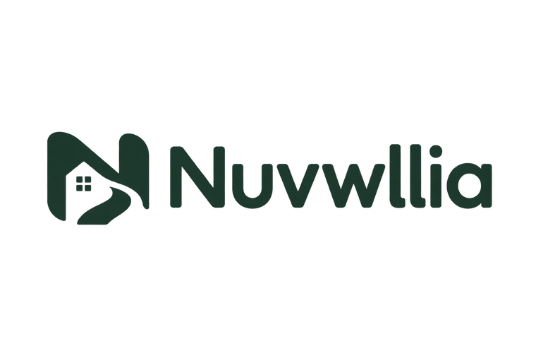 Nuvwllia 深绿色品牌 Logo